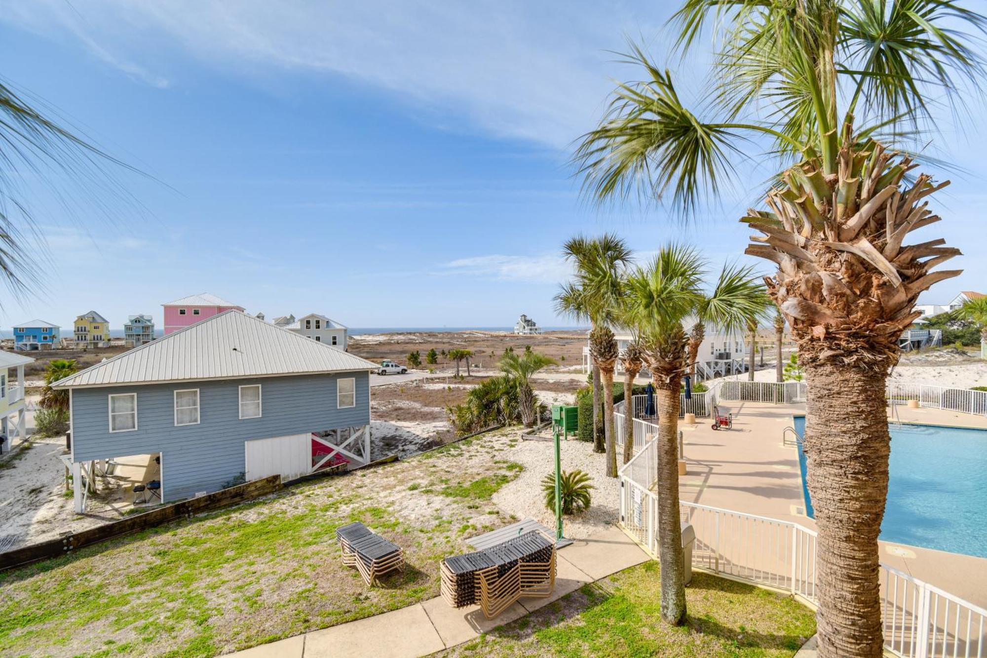 Gulf Shores Condo With Balcony 2 Mi To Fort Morgan! Kültér fotó